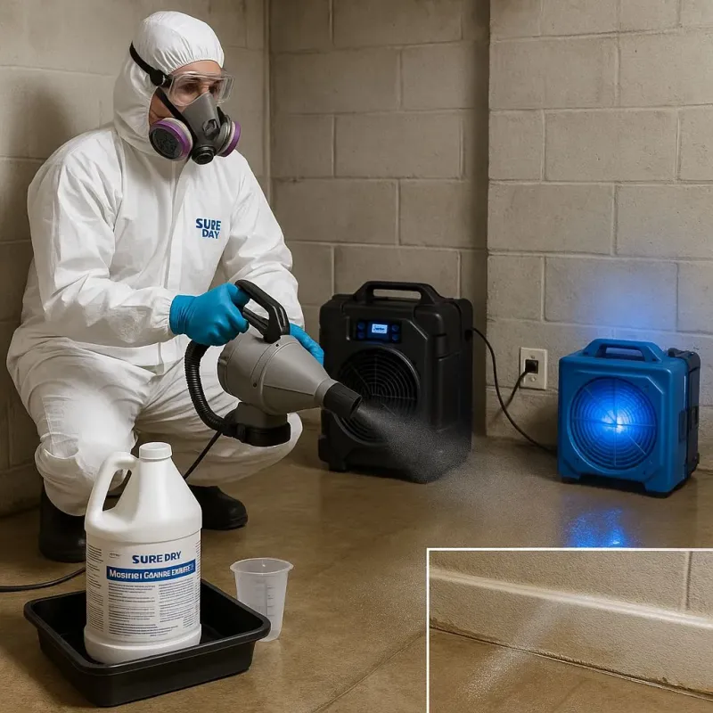 Sanitization and Odor Removal process in East Gaffney, SC